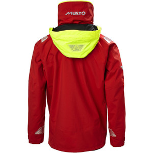2021 Musto Mens BR2 Offshore Jacket & Trouser Combi Set - Red